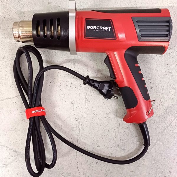 Строительный фен Worcraft мощностью 2000 Вт