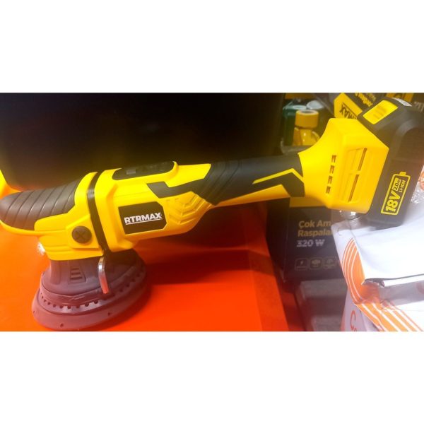 Аккумуляторная шлифмашина RTRMAX 5000 оборотов-в-мин 1 Аккумуляторная шлифмашина RTRMAX 5000 оборотов-в-мин