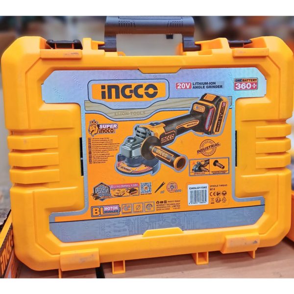 Болгарка (УШМ) iNGCO 9 000 оборотов-в-мин 1 Болгарка (УШМ) iNGCO 9 000 оборотов-в-мин