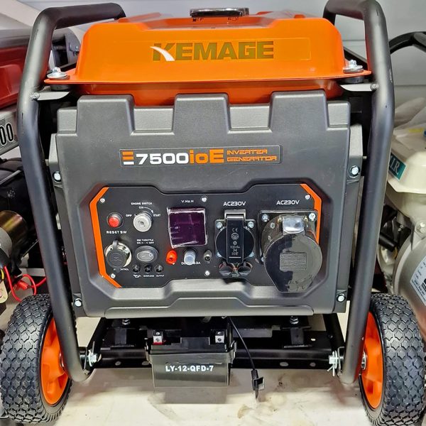 Генератор однофазный Kemage 7500 Вт (инверторный)