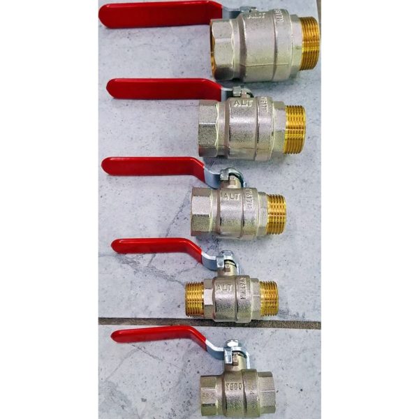 Краны шаровые для отопления в ассортименте