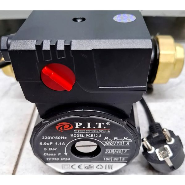 Циркуляционный насос P.I.T. мощностью 260 Вт