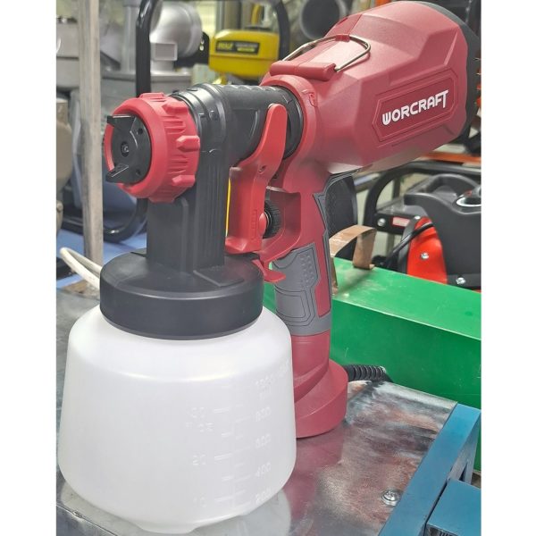 Краскопульт ручной электрический Worcraft 2.6 мм 0.7 литра-в-мин