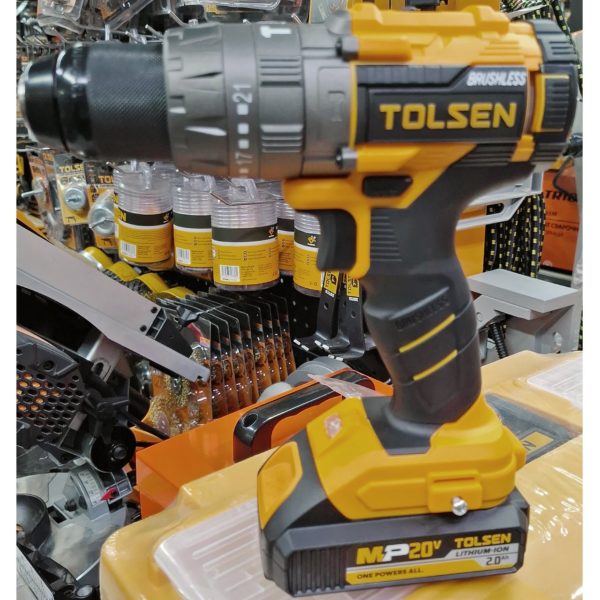 Шуруповерт Tolsen 2000 оборотов-в-мин