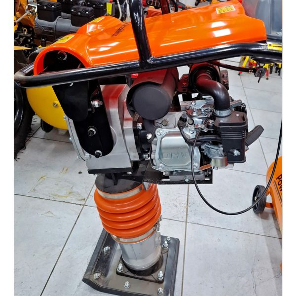 Бензиновая вибротрамбовка Excalibur мощностью 6.5 л.с. (шлеп-нога)