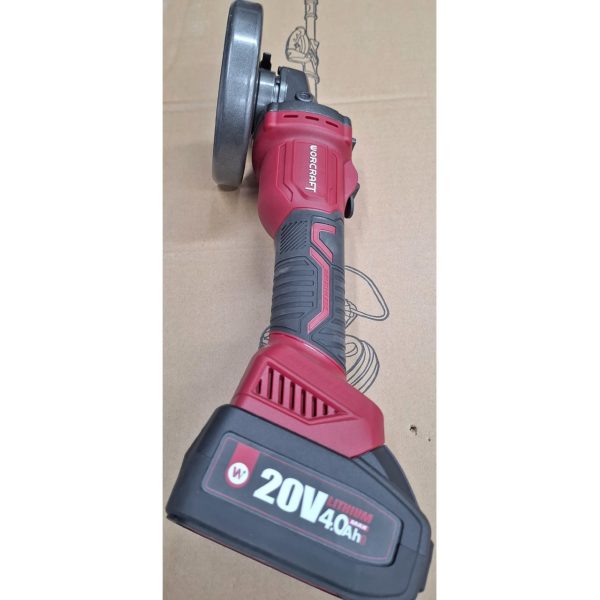 Аккумуляторная болгарка (УШМ) WorCraft 8500 оборотов-в-мин