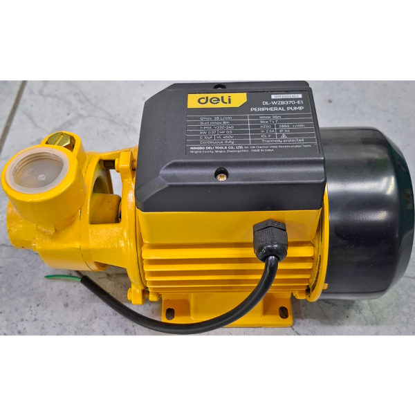 Вихревой насос DELI 35 литров-в-минуту мощностью 370 Вт