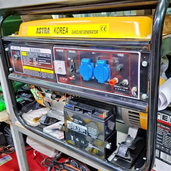 Генератор однофазный Astra Korea мощностью 5500 Вт