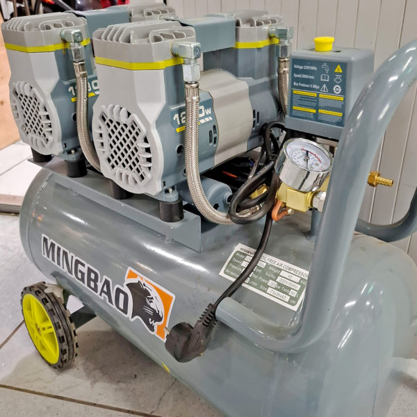 Компрессор поршневой Mingbao 170 литров-в-мин (безмасляный)