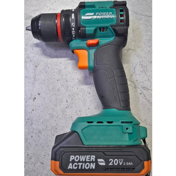 Шуруповерт Power Action 1750 оборотов-в-мин