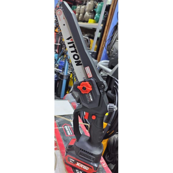 Аккумуляторная цепная мини-пила Vitton 4600 оборотов-в-мин