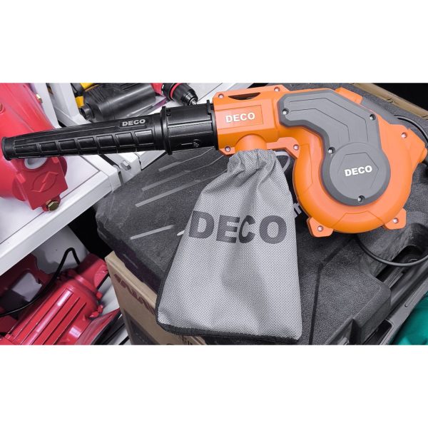 Электрический воздуходув-пылесос DECO мощностью 750 Вт