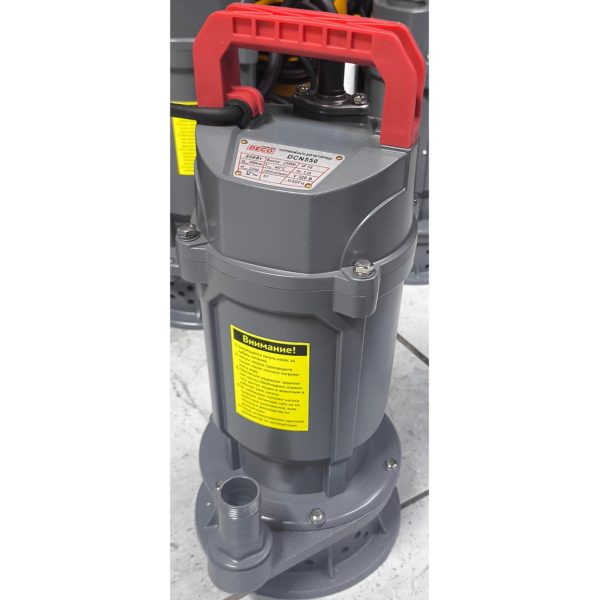 Погружной насос DECO 166 литров-в-минуту мощностью 550 Вт 1 Погружной насос DECO 166 литров-в-минуту мощностью 550 Вт