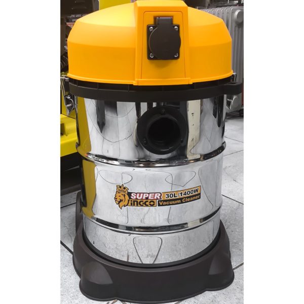 Строительный пылесос iNGCO мощностью 1400 Вт