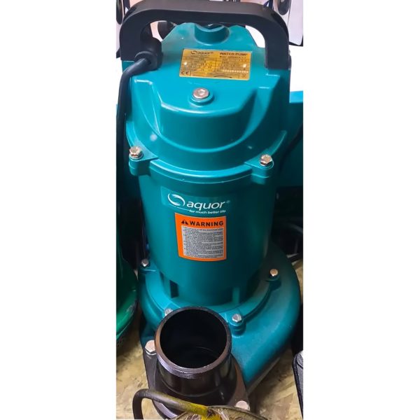 Фекальный насос Aqua 750 литров-в-мин мощностью 1100 Вт (с измельчителем)