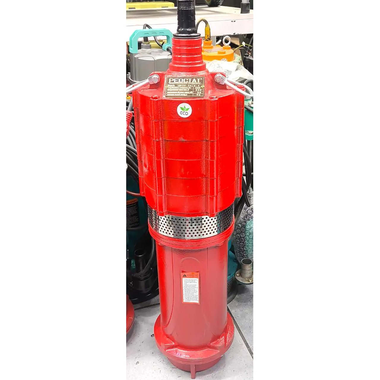 Скважинный насос «Реостат» 333 литра-в-минуту мощностью 4000 Вт 2 Скважинный насос «Реостат» 333 литра-в-минуту мощностью 4000 Вт