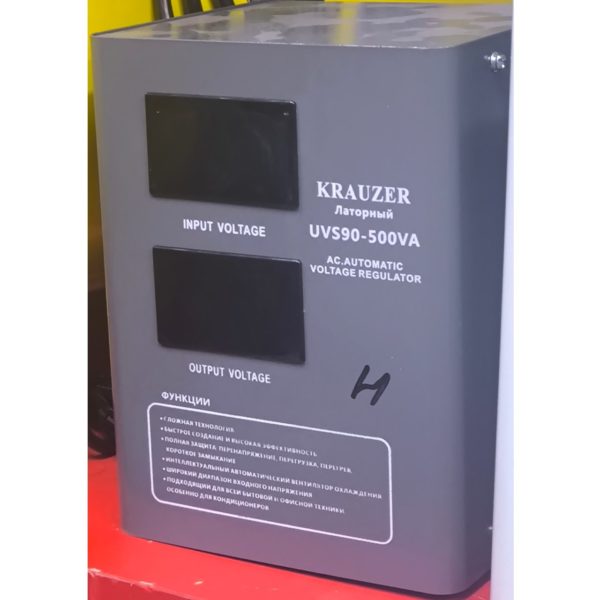 Стабилизатор напряжения Krauzer мощностью 500 ВА