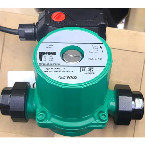 Циркуляционный насос (для отопления) WILO 70 литров-в-минуту мощностью 90 Вт
