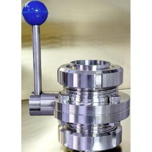 Кран пищевой d20 мм из нержавеющей стали