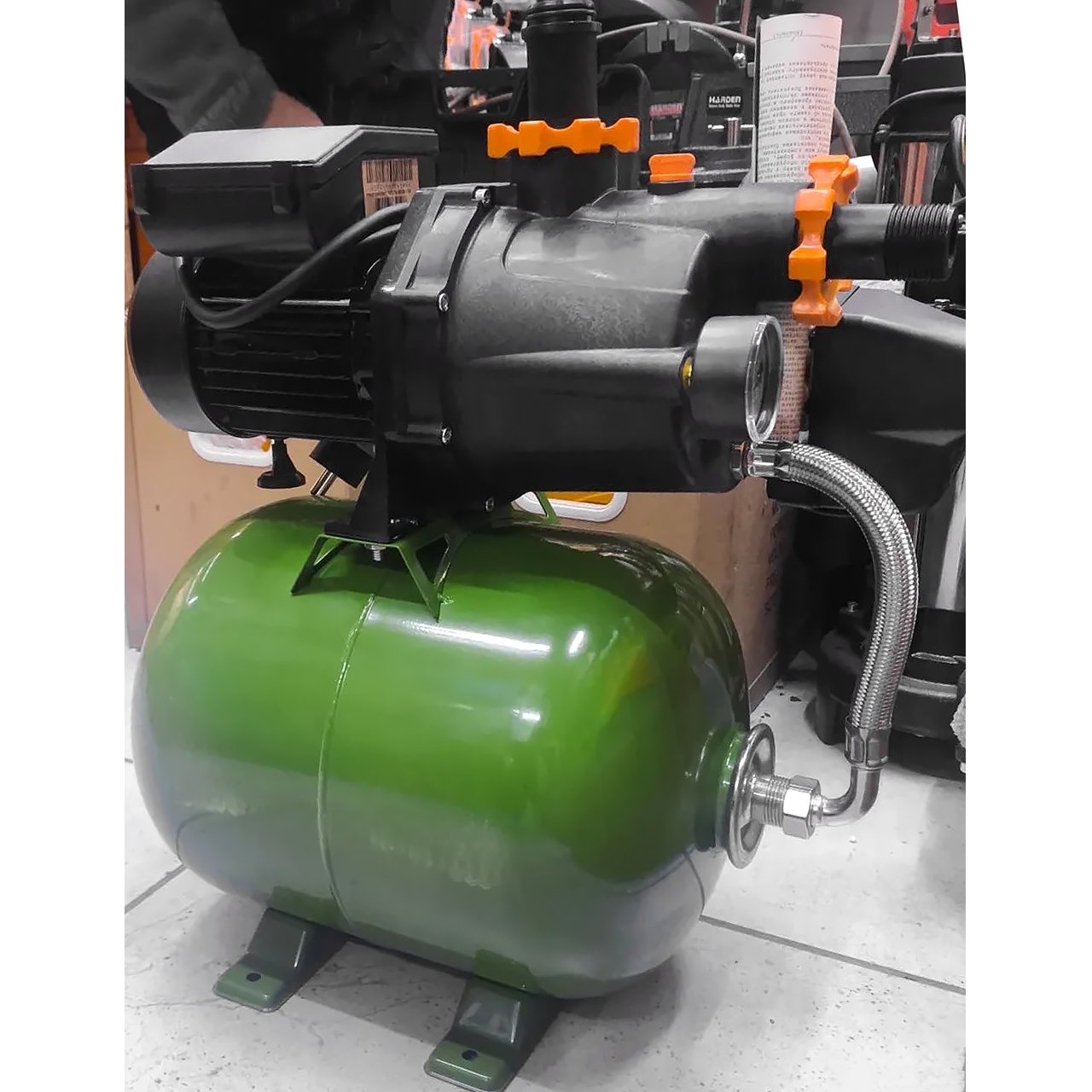 Насосная станция «Тoпoль» 55 литров-в-минуту мощностью 600 Вт