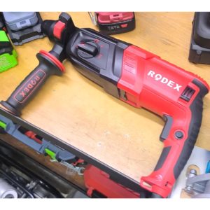 Перфоратор Rodex 1100 Вт 1300 оборотов-в-мин