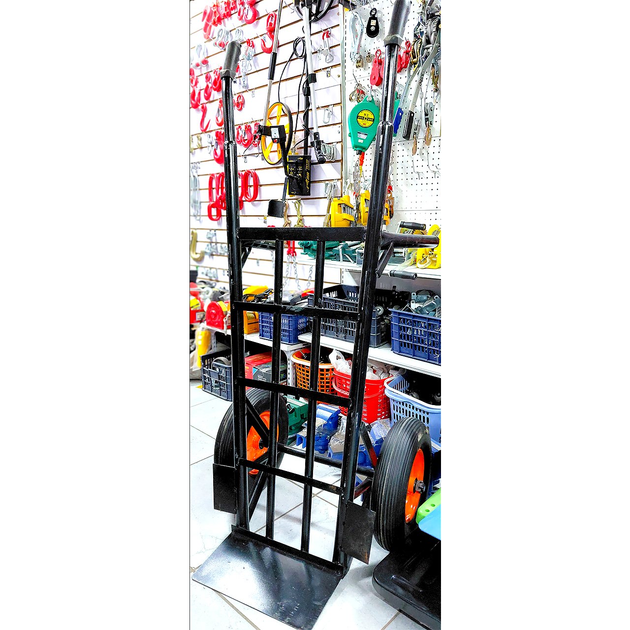 Тележка двухколесная ручная 20 кг. × D100 мм