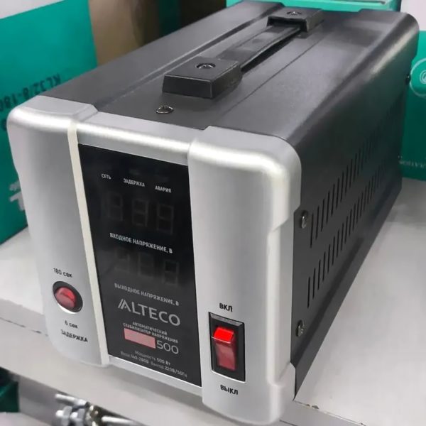 Однофазный стабилизатор напряжения Alteco 500 Вт