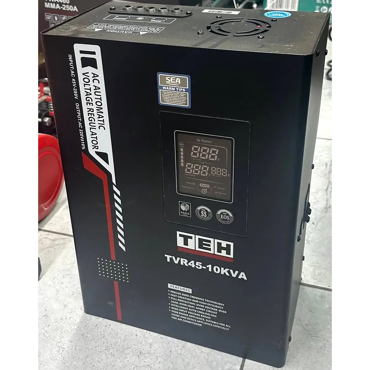 Однофазный стабилизатор напряжения TEH мощностью 10 кВА