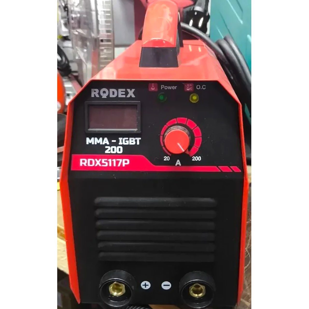 Сварочный аппарат Rodex мощностью 5400 Вт (инверторный)