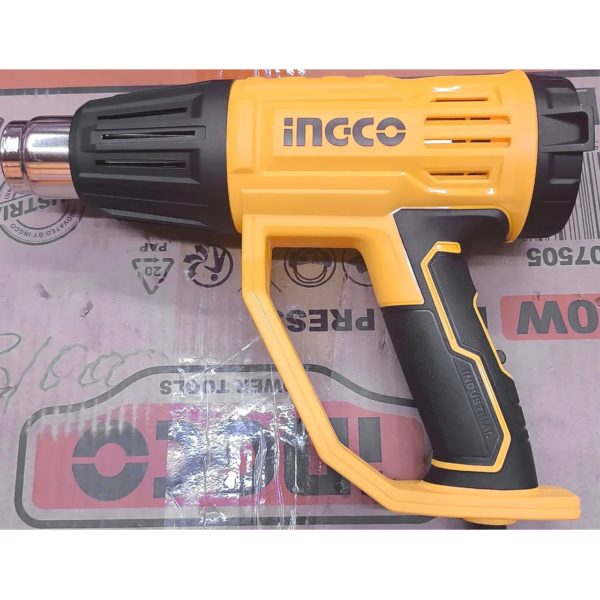 Строительный фен iNGCO мощностью 2000 Вт