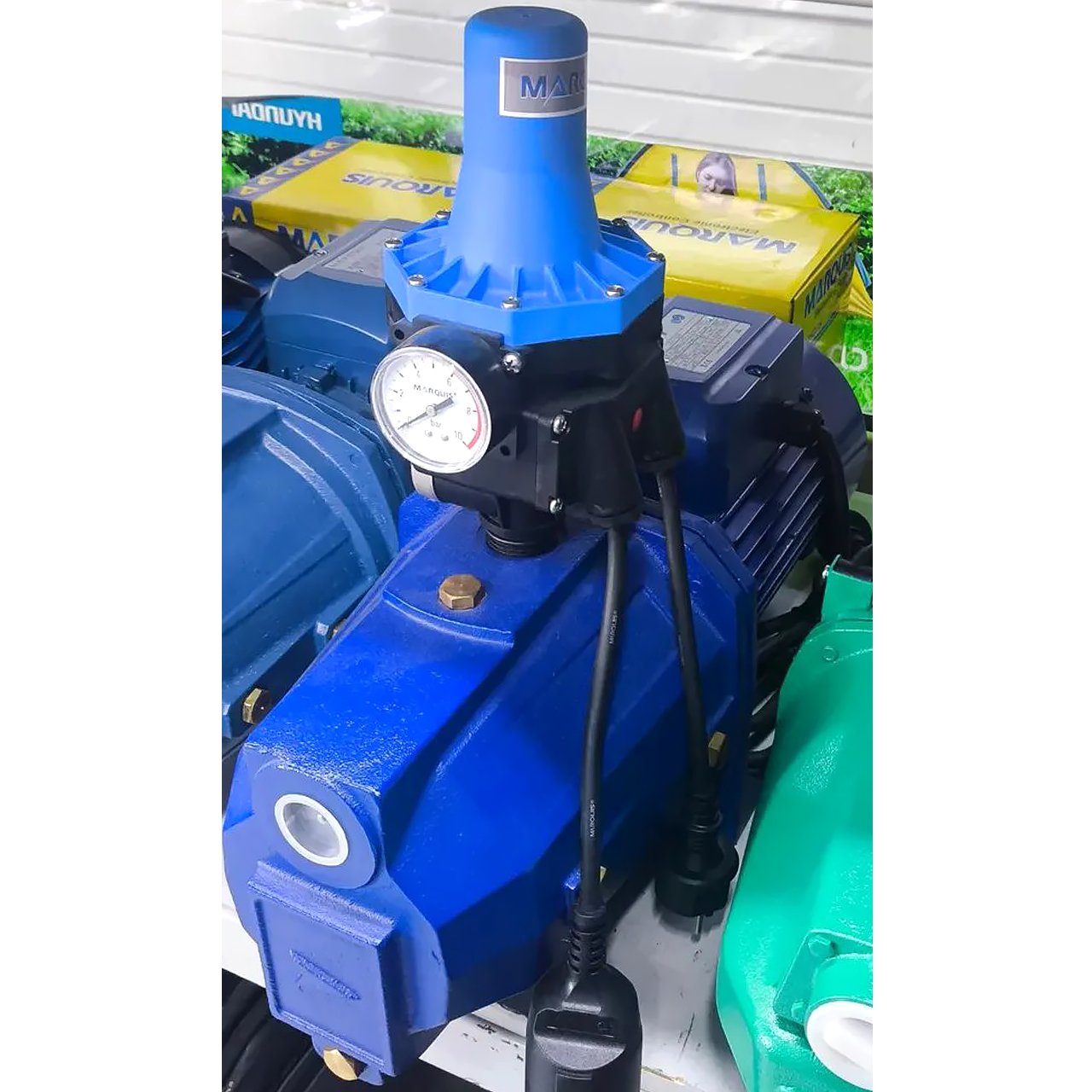 Насос Happy 70 литров-в-минуту мощностью 900 Вт (с регулятором давления)