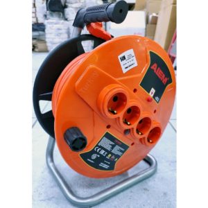 Силовой удлинитель на катушке ALEM (4 розетки)