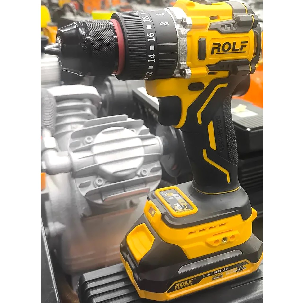 Шуруповерт ROLF 1500 оборотов-в-минуту