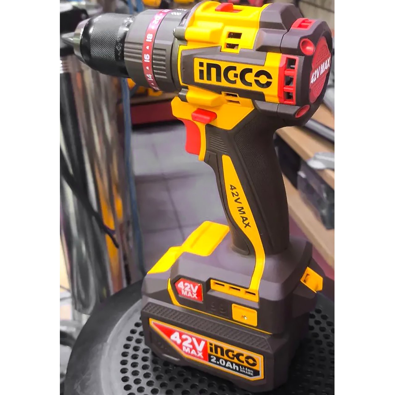 Шуруповерт iNGCO 2000 оборотов-в-мин