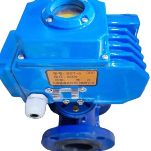 Затвор поворотный (электрический)